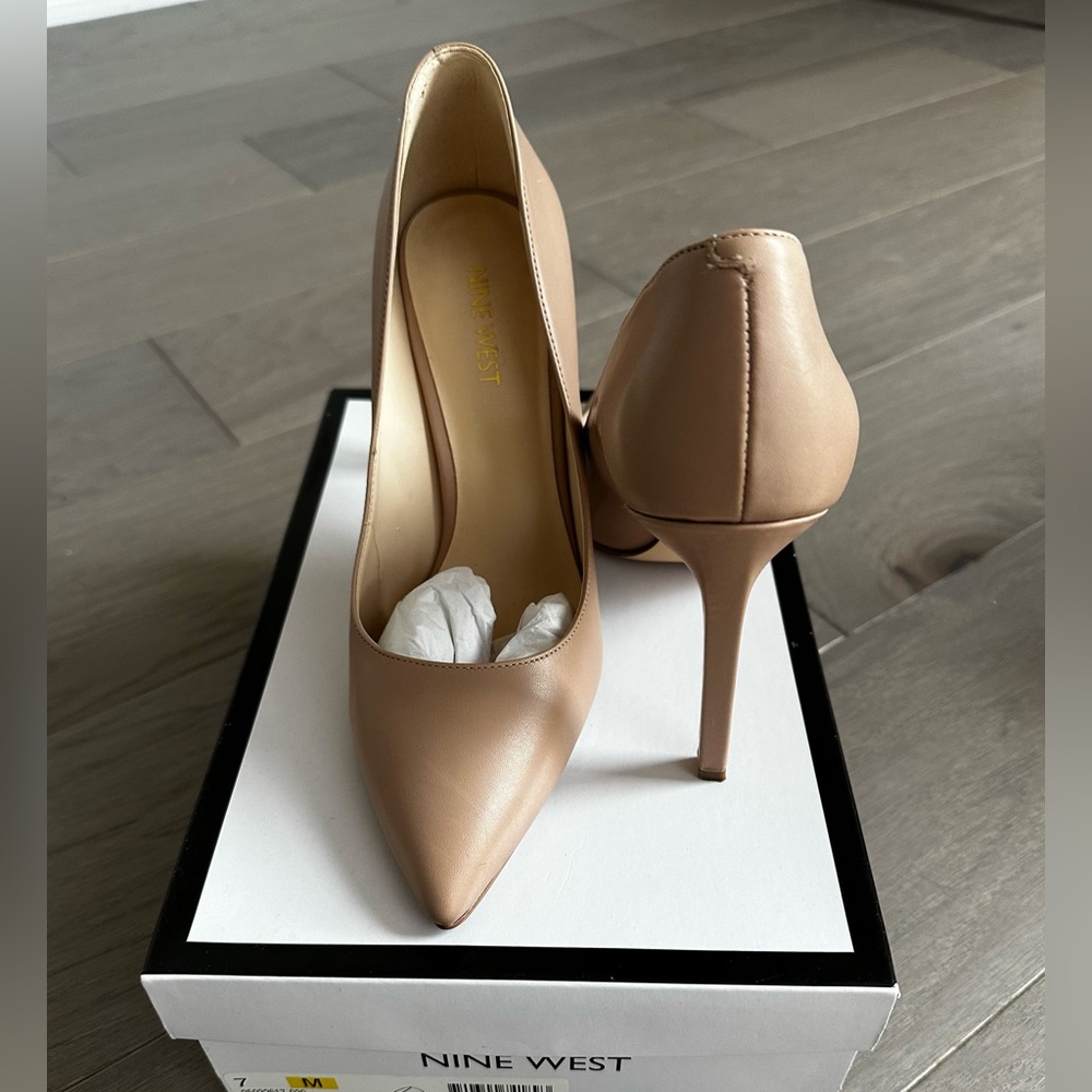 Nine West Leather Heel